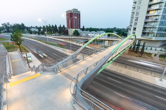 AS 5100 Standard  Single Span Pedestrian Overpass Bridge Connecting People with Community in Australia