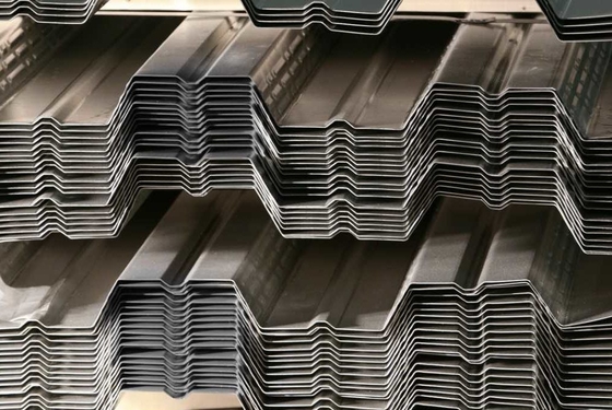 Hot Dipped Galvanized Corrugated Steel Plate Steel Floor Deck Sheet Panel Profile Metal Deck Sheet For Building Material