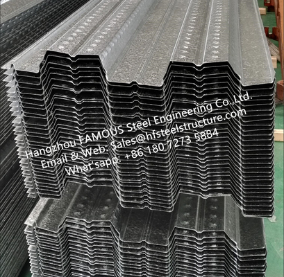 Hot Dipped Galvanized Corrugated Steel Plate Steel Floor Deck Sheet Panel Profile Metal Deck Sheet For Building Material