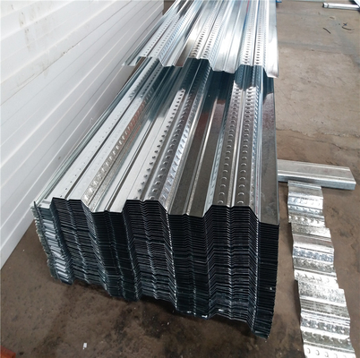 Hot Dipped Galvanized Corrugated Steel Plate Steel Floor Deck Sheet Panel Profile Metal Deck Sheet For Building Material