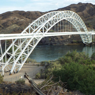 Heavy Duty Steel Arch Bridges Ready-To-Install Prefab Welding