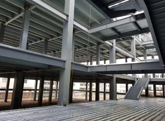 Steel Structure Prefab Building Project High Quality Metal Galvalume Decking