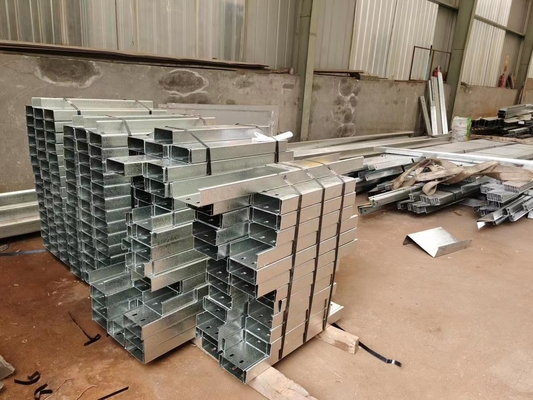 High Strength Galvanized Steel Structure Building Purlins Girts CE ASTM AZ