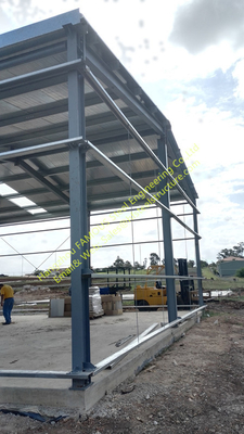 Customized Q345B Durable Steel Structure Warehouse / Shed / Hangar / Hall Buildings