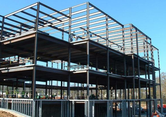 Galvanized Girders Structure Steel Hotel Decking Joist Roof Truss Steel Processing 2200mm