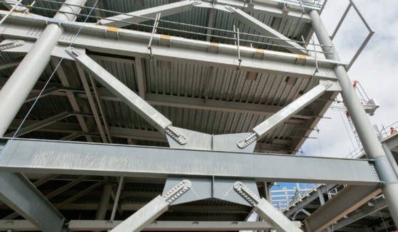 Steel Bracing In Braced Multi Storey Frames