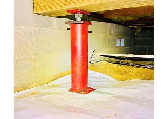 Color Powder Coated Steel Structural Crawl Space Acrow Jack