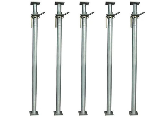 Painting Structural Steel Floor Support Jacks With Riveting Material & Manufacturing