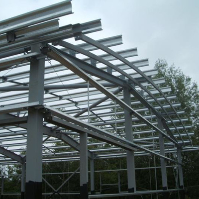 Customized Galvanized Purlins Sandblasting 0.5mm - 20mm