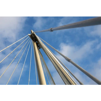 Galvanizing Pylons And Steel Rods Contemporary Bridge Architecture