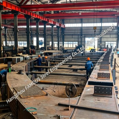 AASHTO LRFD & AWS D1.5 Certified Steel Arch Bridge Fabrication – Arch Ribs, Box Beams, Decking