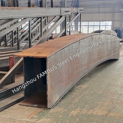 AASHTO LRFD & AWS D1.5 Certified Steel Arch Bridge Fabrication – Arch Ribs, Box Beams, Decking