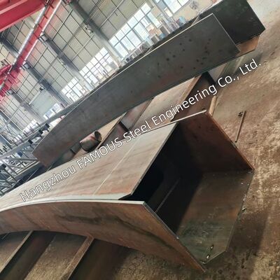 AASHTO LRFD & AWS D1.5 Certified Steel Arch Bridge Fabrication – Arch Ribs, Box Beams, Decking