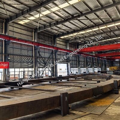 Heavy Steel Arch Bridge Engineered Fully to US AASHTO LRFD20 AISC303 & AWS D1.5 Welding Standards
