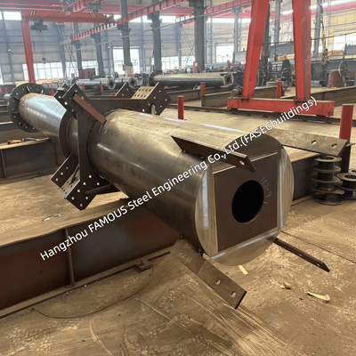 AS4100 Compliant Tubular Steel Columns for Australian Building Projects – Custom Fabricated with AS/NZS 1554 Welding and NDT Inspection