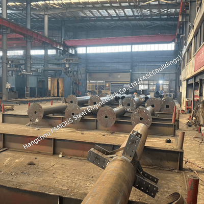 Heavy-Duty Tubular Steel Columns for Wharf and Marine Infrastructure – EN 10219 Hollow Sections with Hot-Dip Galvanizing