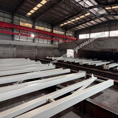 Galvanized Steel Truss Framework for Warehouse & Workshop Construction