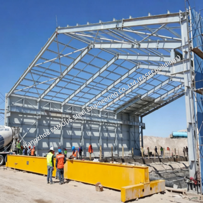 Prefabricated Steel Structure Water Treatment Plant to American Standards