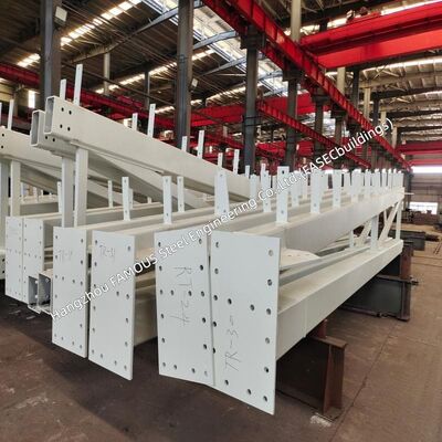 AS 4100 Prefabricated Box Section Portal Frame Rafter for Australian Industrial Workshop