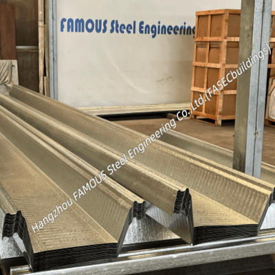 Long-Span Steel Bridge Deck Forms – ComFlor 210 Equivalent Composite Floor Decking