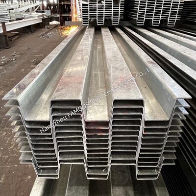 Long-Span S350 Galvanized Composite Bridge Decking, 4mm Permanent Formwork