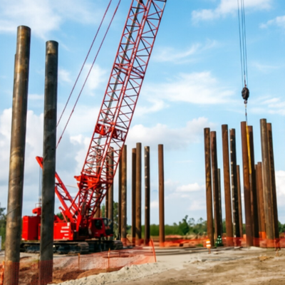 High Performance Steel Bridge Piles | Tailored Foundation Piling Components