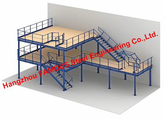 Galvanized Structural Steel Platform Construction Heavy Steel Structure Fabrication