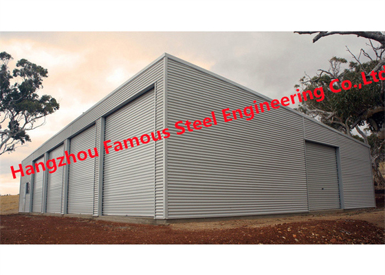 Prefabricated Light Steel Frame House Warehouse Barn Cottages Gable Frame