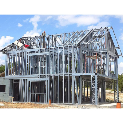 Prefabricated Light Steel Frame House Villa Structure Home Demountable Buildings