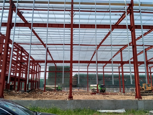 Prefab Warehouse Buildings American Steel Construction Design Crane Equipment Commercial