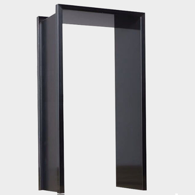 Shower Commercial Stainless Steel Door Frame Protectors Curved Wall Trim