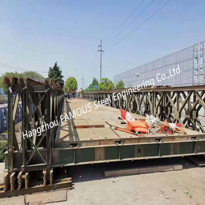Pony Railway Steel Truss Girder Bridge Cantilever  America Standard AWS D1.1D1.5