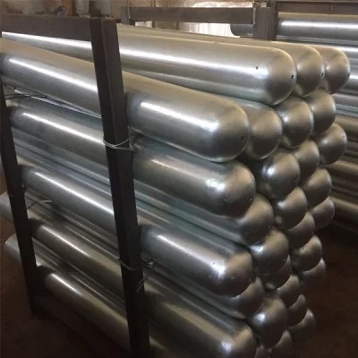 Hot Dipped Galvanized Steel Structure Dome Bollard Concrete Road Barrier Q355