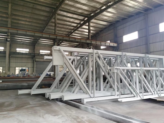 Prefabricated Steel Truss Pedestrian Bridge Design Bailey Bridge Structures
