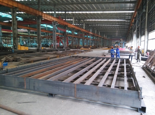 Hot Dipped Painting Galvanized Structural Steel Fabrication Frames Car Dryer Kiln Brick Mill