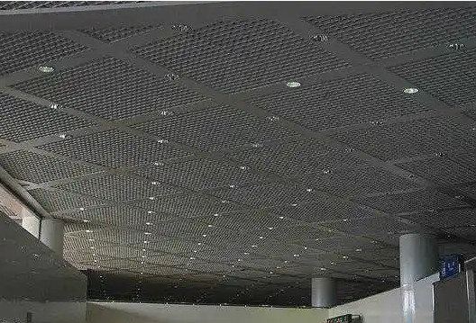 Custom 316 Stainless Steel Fabrication And Welding Punching Perforated Ceiling Board Acoustic