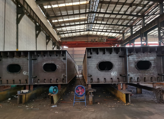 Custom Metal Heavy Steel Fabrication Engine High Torsional Concrete Box Girder Bridge