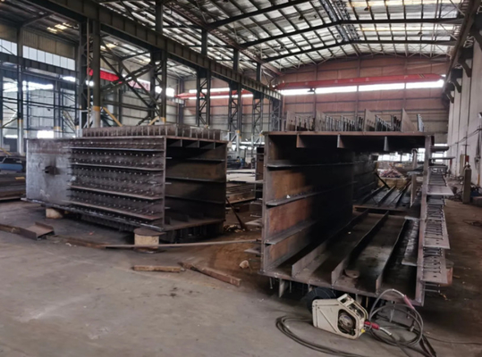 Custom Metal Heavy Steel Fabrication Engine High Torsional Concrete Box Girder Bridge