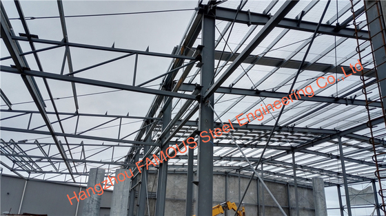 H Steel Beam Storage Shed High Rise Steel Structure Frame Building Construction