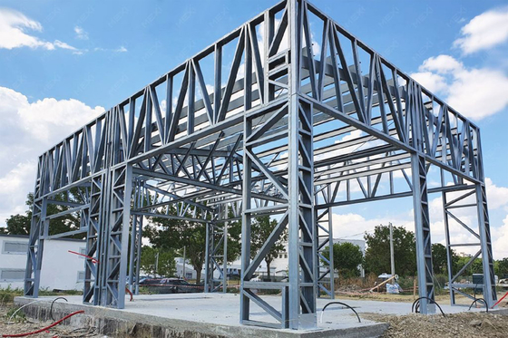 Lightweight Light Steel Framing Construction Warehouse Lsf Steel Frame Buildings Keel Villa