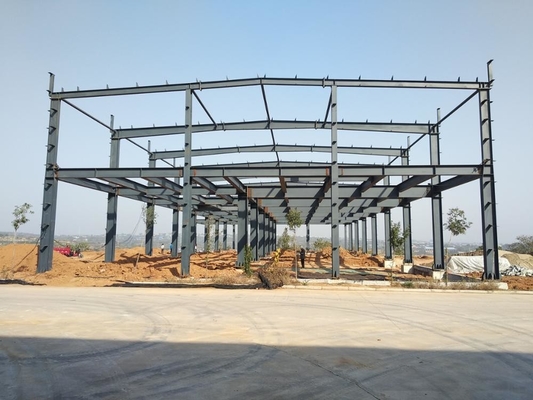 Astm A36 Galvanized Steel Structure Galvanised Steel H Beam Columns Poultry Farm Roof