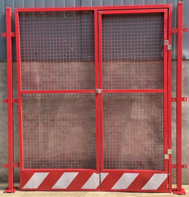 Titanium Zinc Precision Sheet Metal Fabrications Mesh Pit Border Fence Warning Guardrail