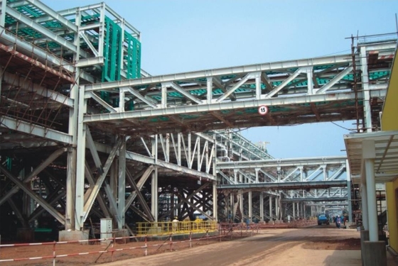 Nuclear Power Plant Structural Steel Fabrication Process Boiler Frameworks