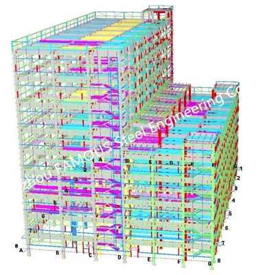 Precision Ss Iron Construction Steel Fabrication Oem Metal Fabrication High Rise Building