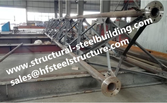 Tubular Lattice Tower Structures Electrical Telecommunication Galvanized Sheet Metal Fabrication