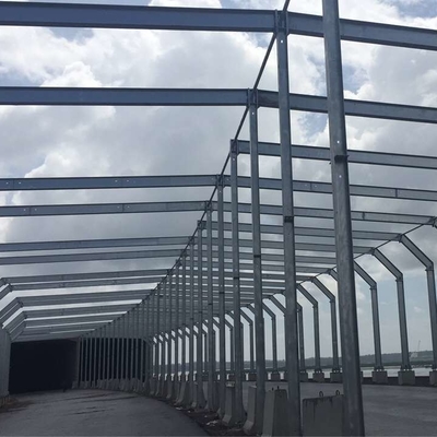 EPS Prefab Warehouse Homes Steel Structure For Shopping Mall Building 2200mm