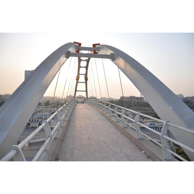 Galvanizing Pylons And Steel Rods Contemporary Bridge Architecture