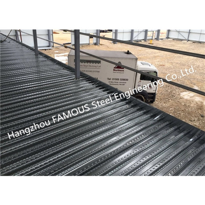 Fabrication Members Steel Deck Of Cold Formed Steel Structural 980mm