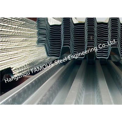 Fabrication Members Steel Deck Of Cold Formed Steel Structural 980mm