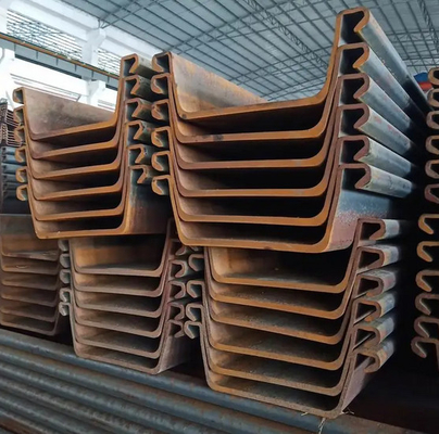 Hot rolled U steel sheet piling engineering construction